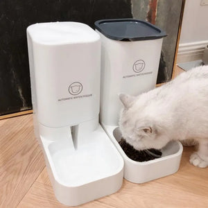 WagWise 3.8L Automatic Pet Food And Water Dispenser