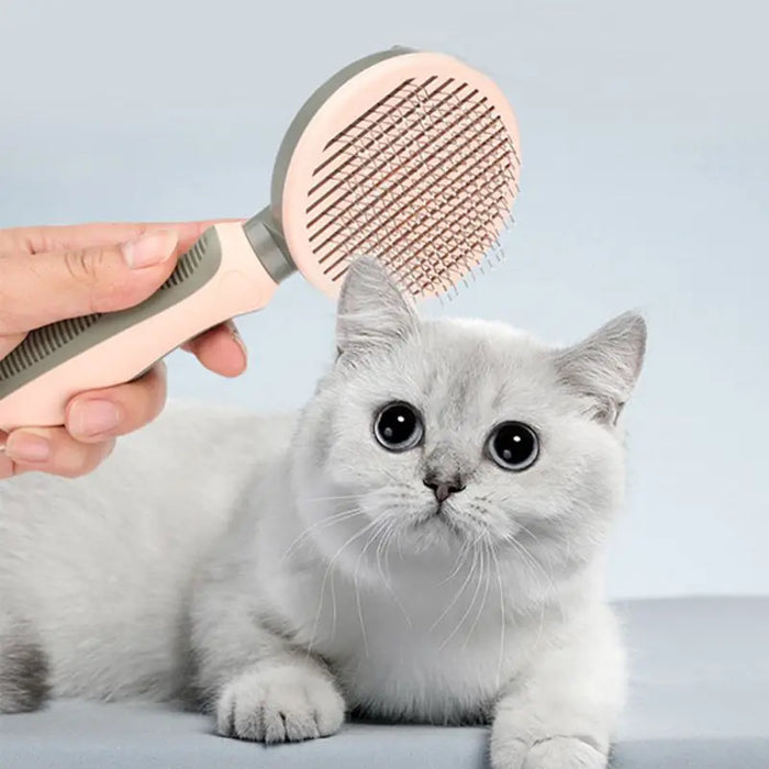 WagWise Pet's Self-Cleaning Slicker Brush
