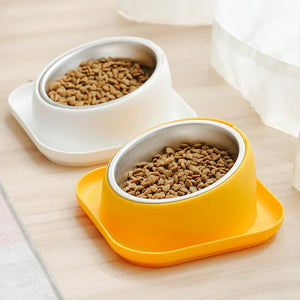 WagWise No-Spill Cat Food Bowl